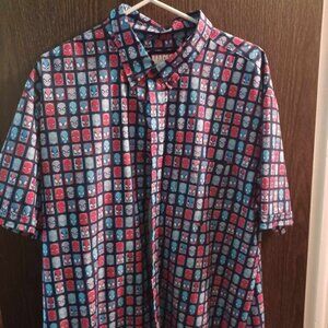 Marvel RSVLTS Many Faces of Spiderman Button Down Shirt